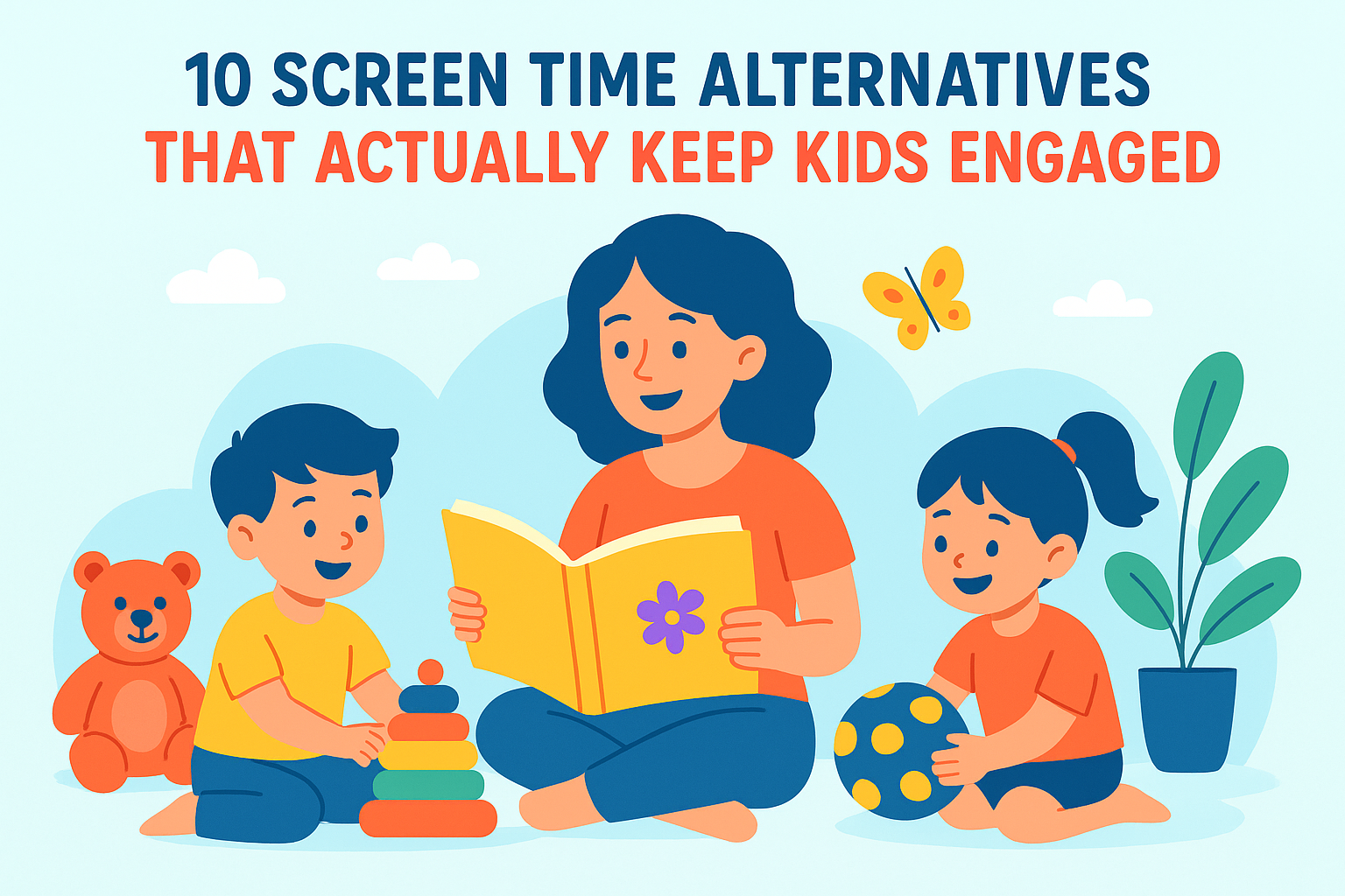 10 Screen Time Alternatives That Actually Keep Kids Engaged