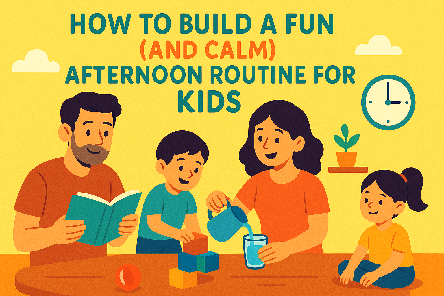 How to Build a Fun (and Calm) Afternoon Routine for Kids